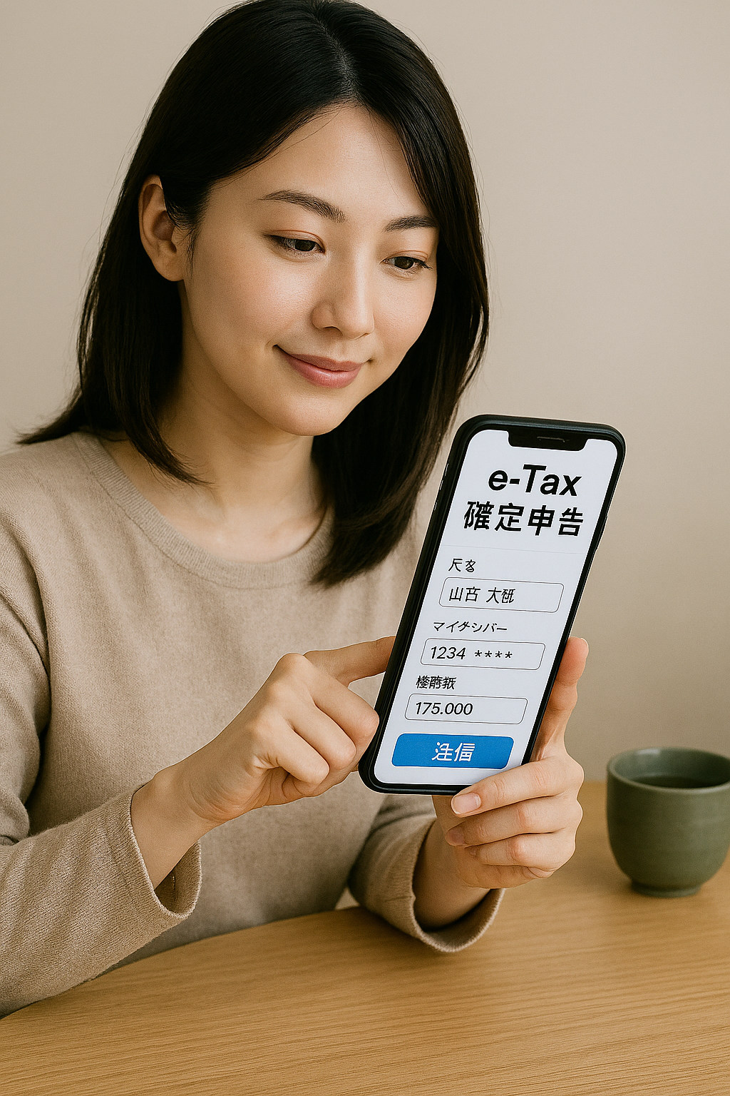 スマホを利用したスムーズな確定申告