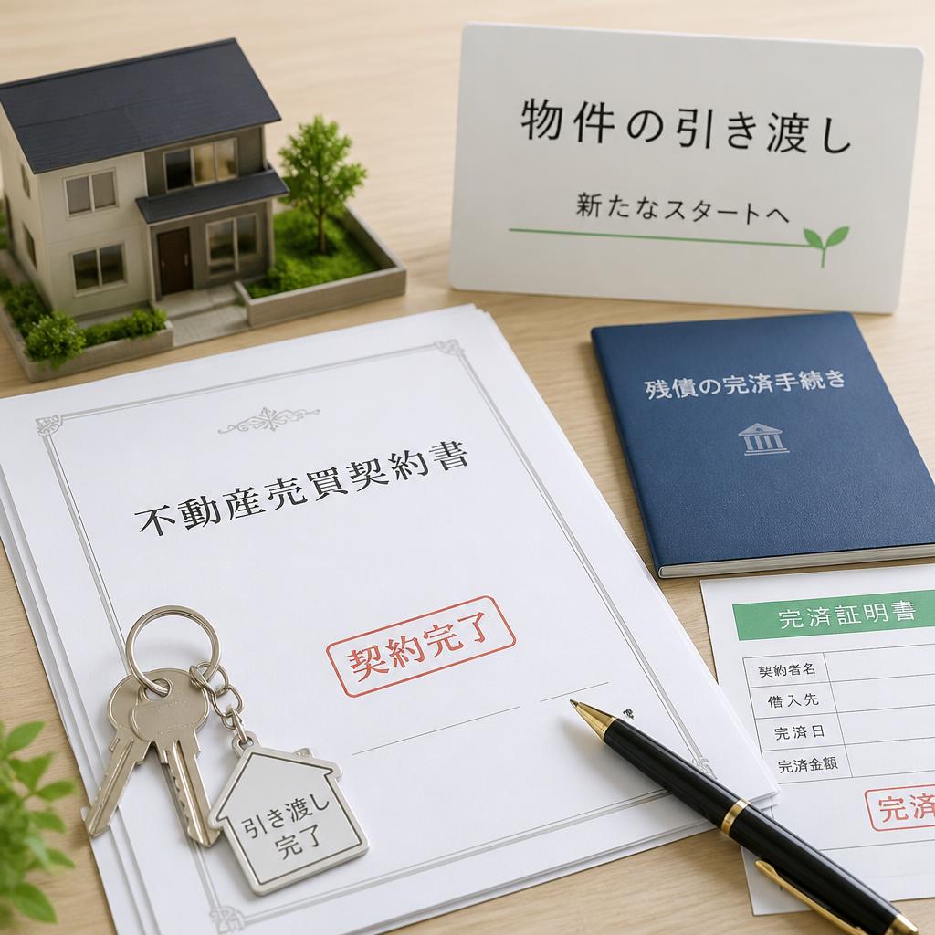 ステップ4: 引き渡しと残債完済手続き