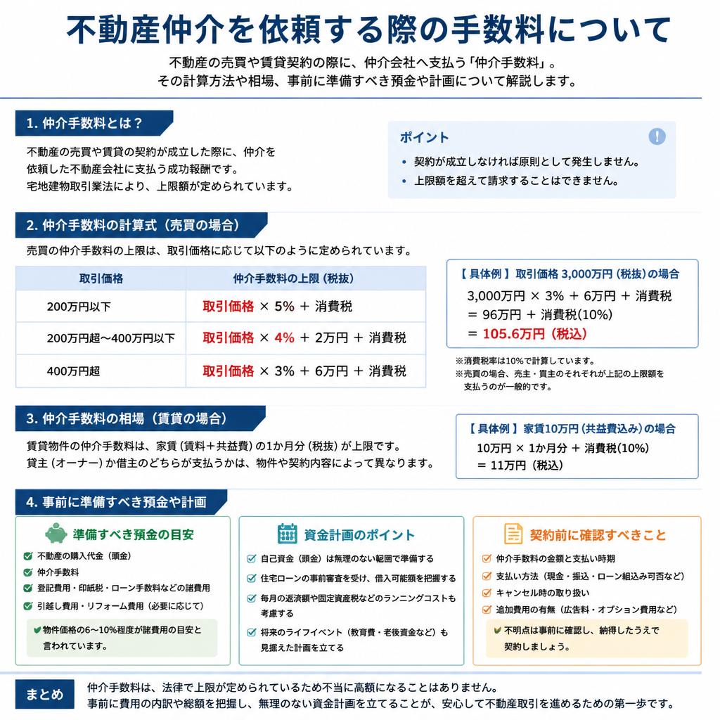 2. 仲介手数料の計算方法と相場