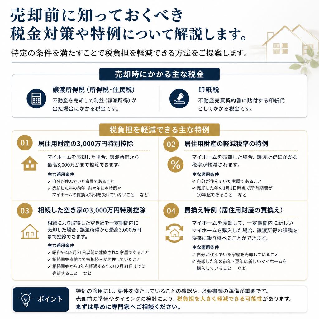 3. 税金対策のポイントと特例