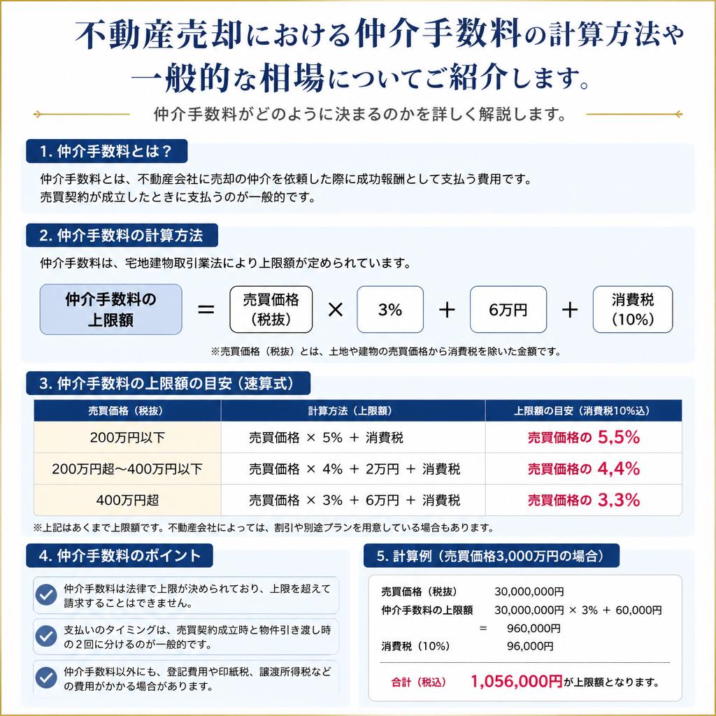 2. 仲介手数料の相場と計算方法