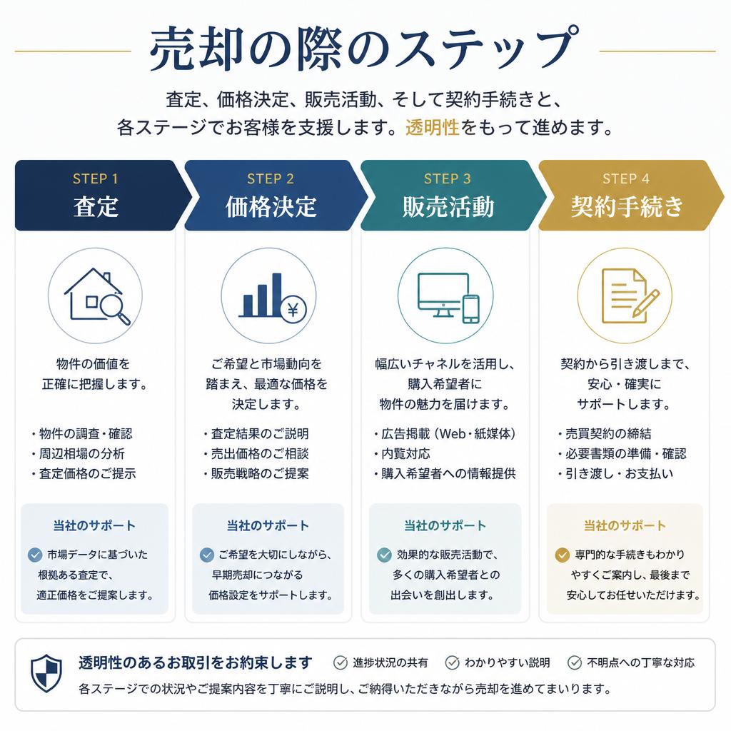 相続物件売却の流れ