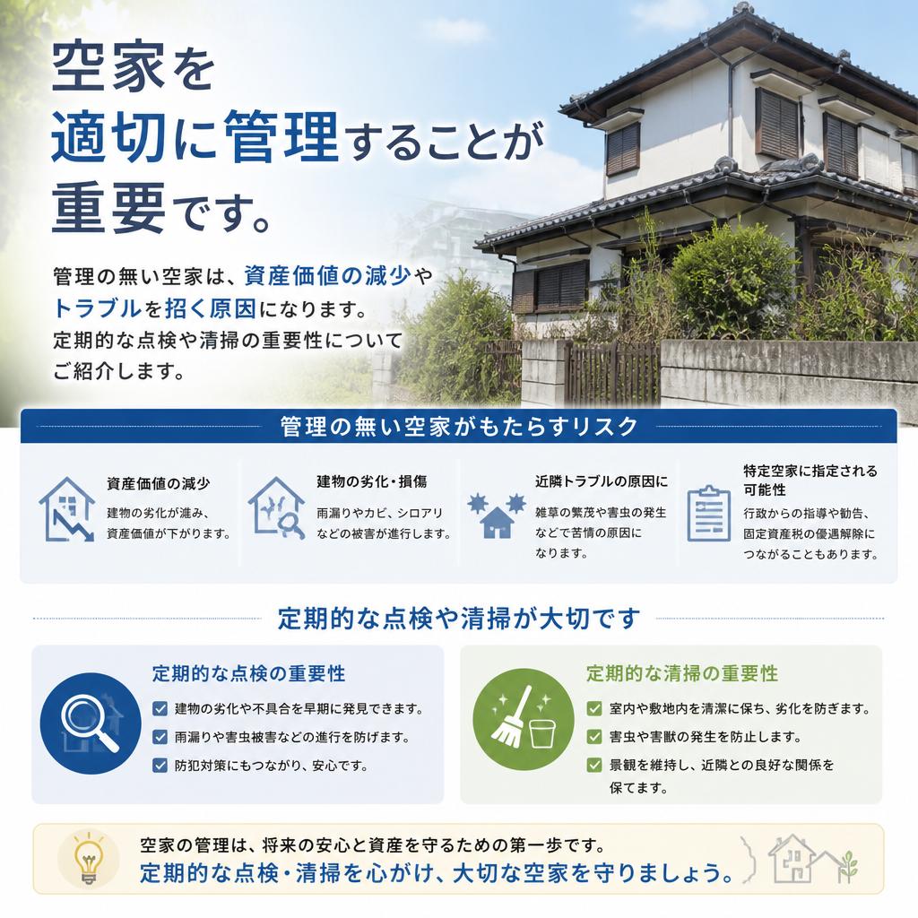 空家管理の必要性