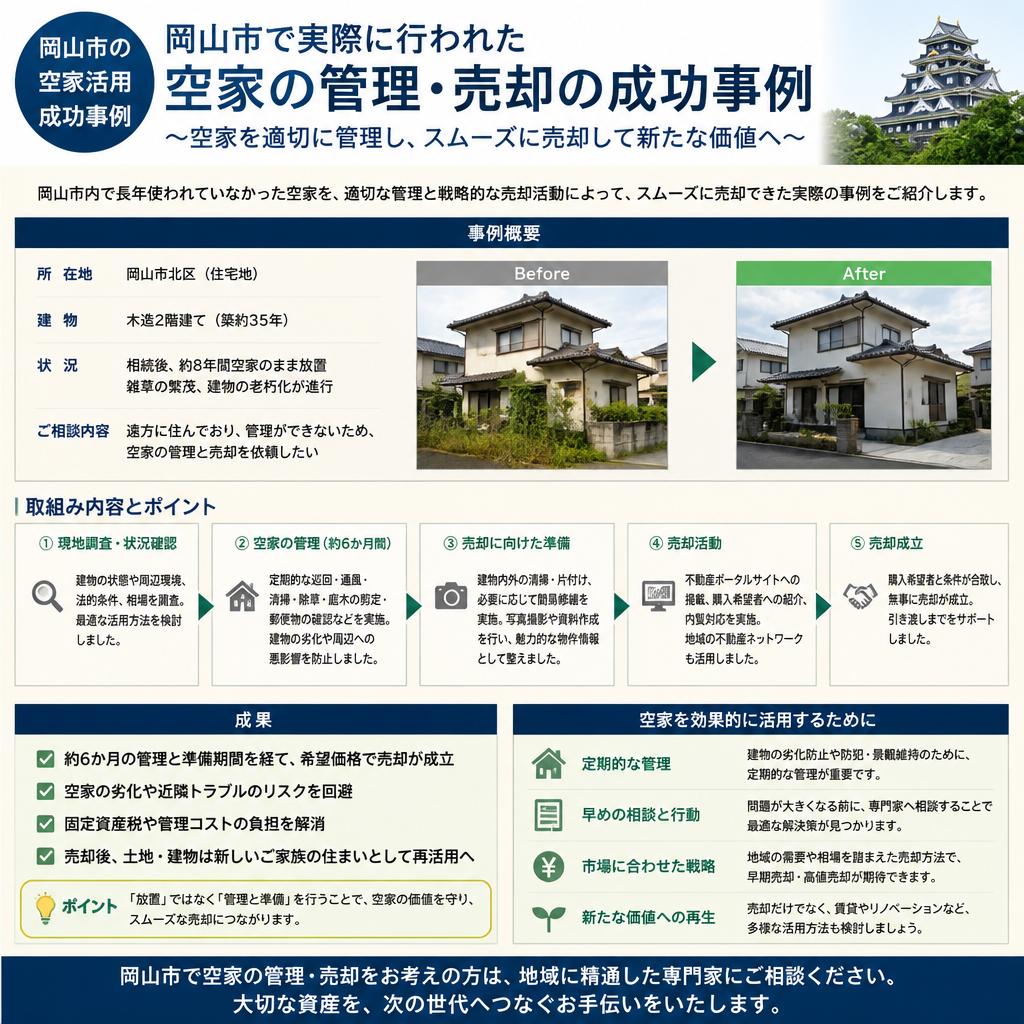 岡山市での成功事例
