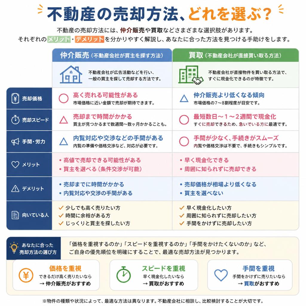 売却方法のご紹介