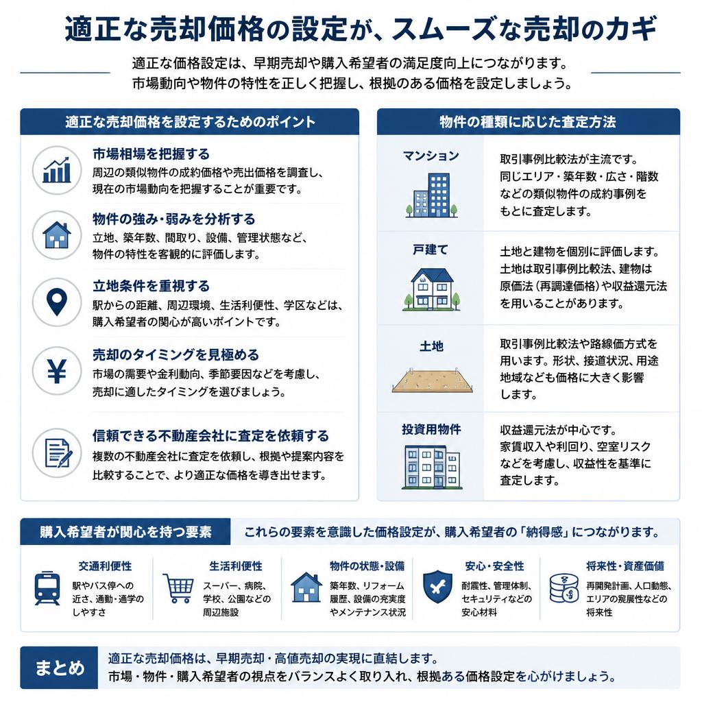 4. 売却価格の設定と査定