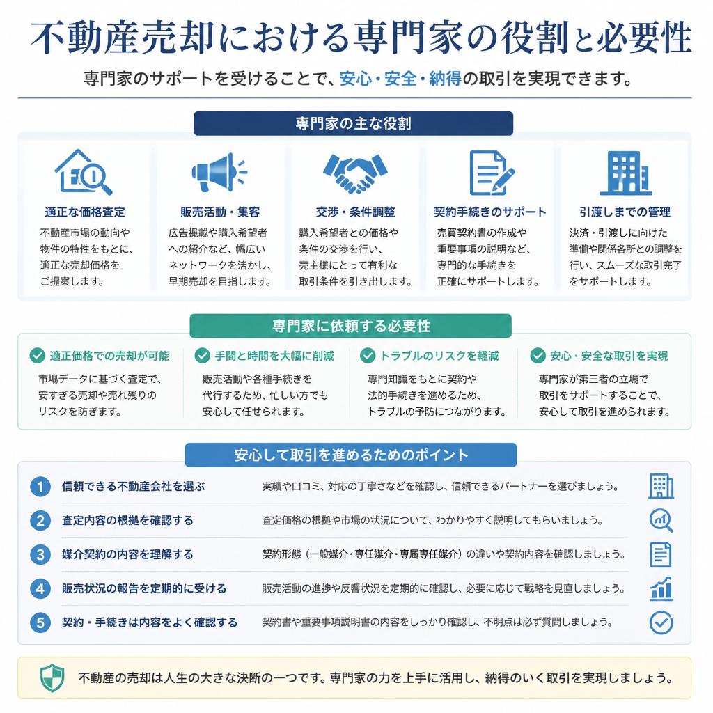 専門家のサポートを受ける重要性