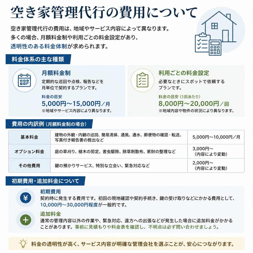 管理代行の費用は？