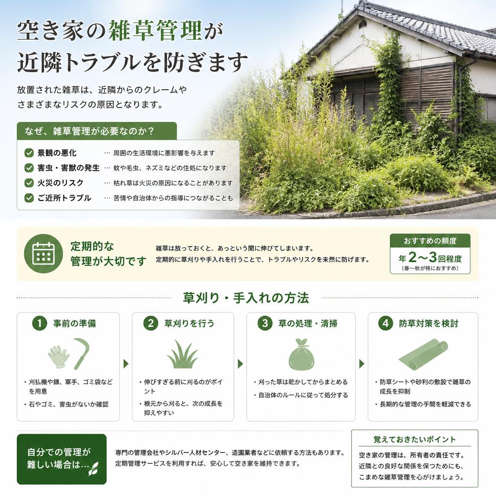 雑草対策の基本