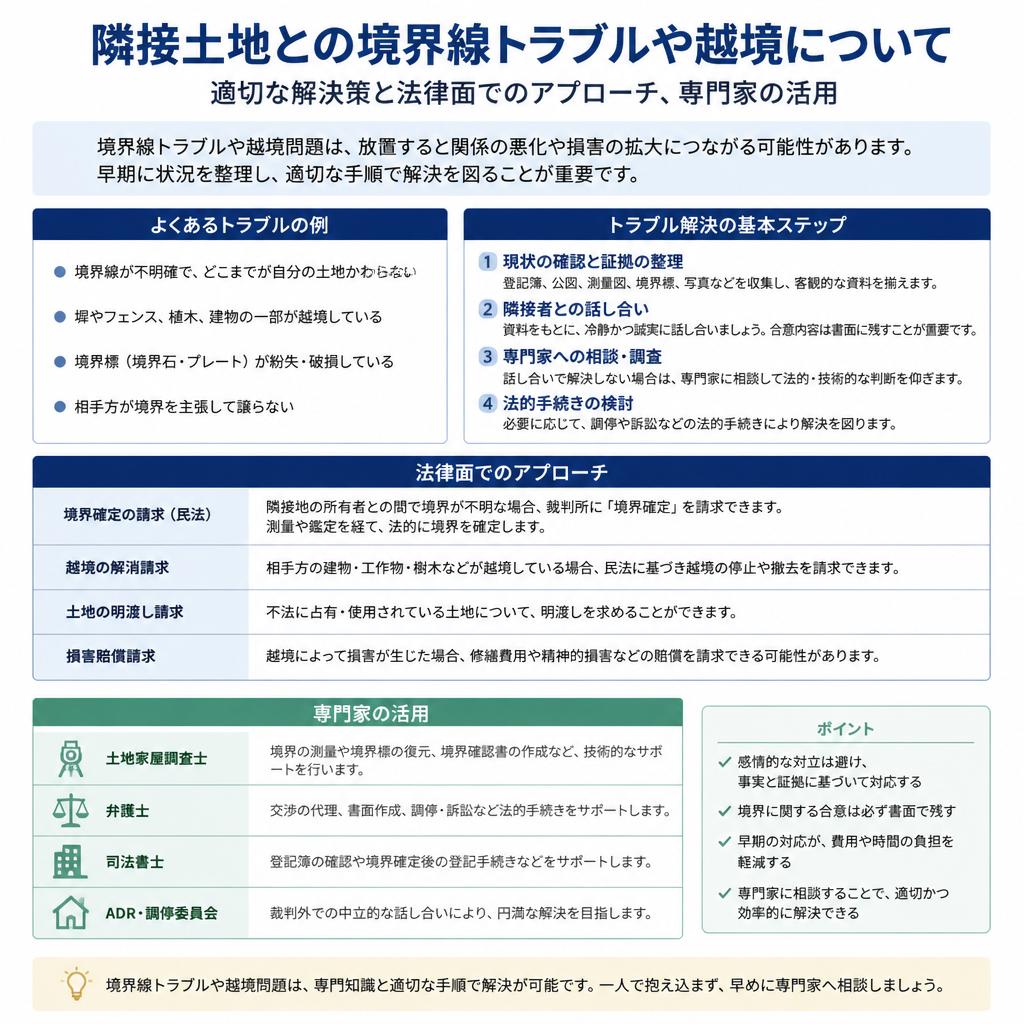 越境問題の解決方法