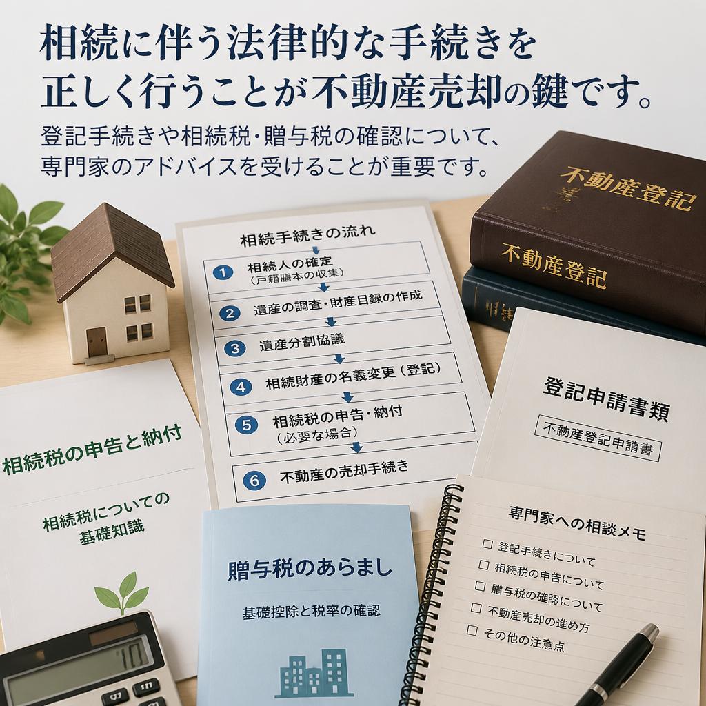 相続後の法律的な手続き