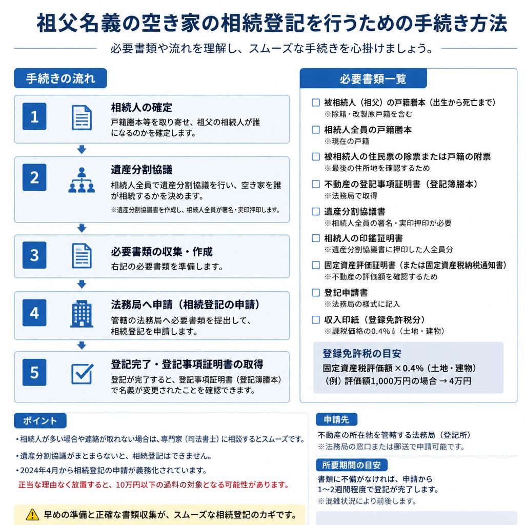 3. 相続登記の手続き方法