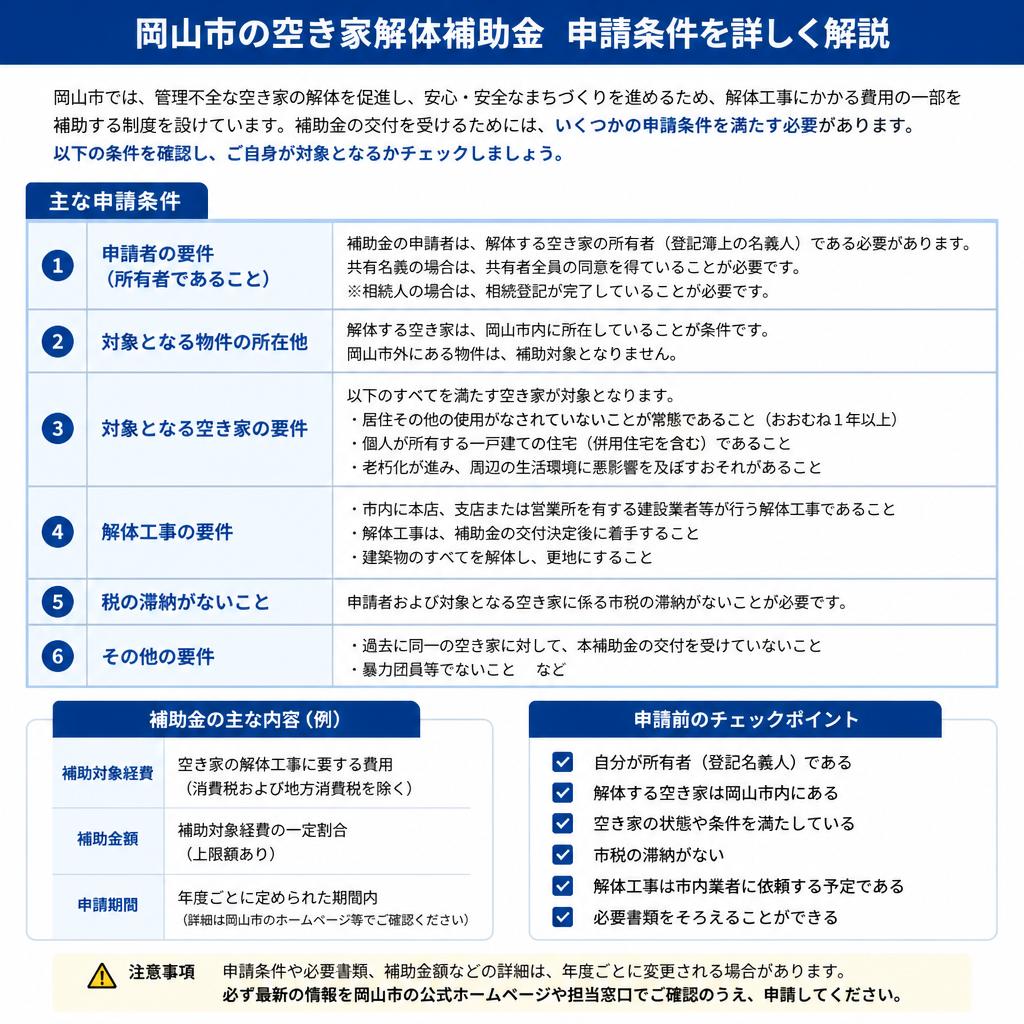 申請条件はこれだ！