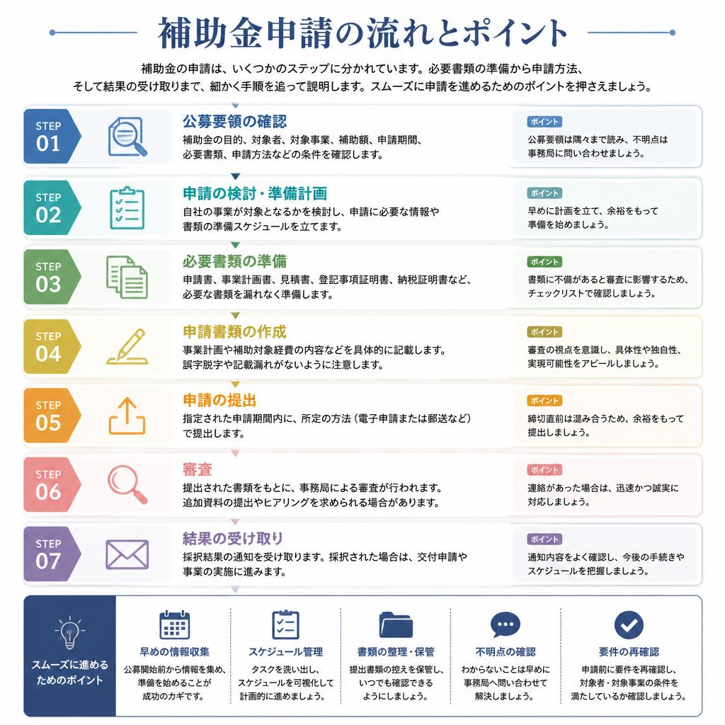 申請の流れを解説
