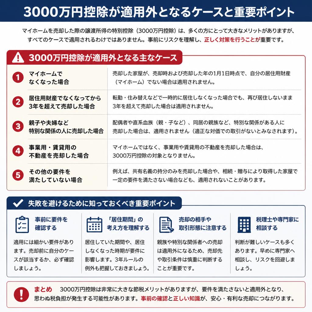 控除を受けられないケース