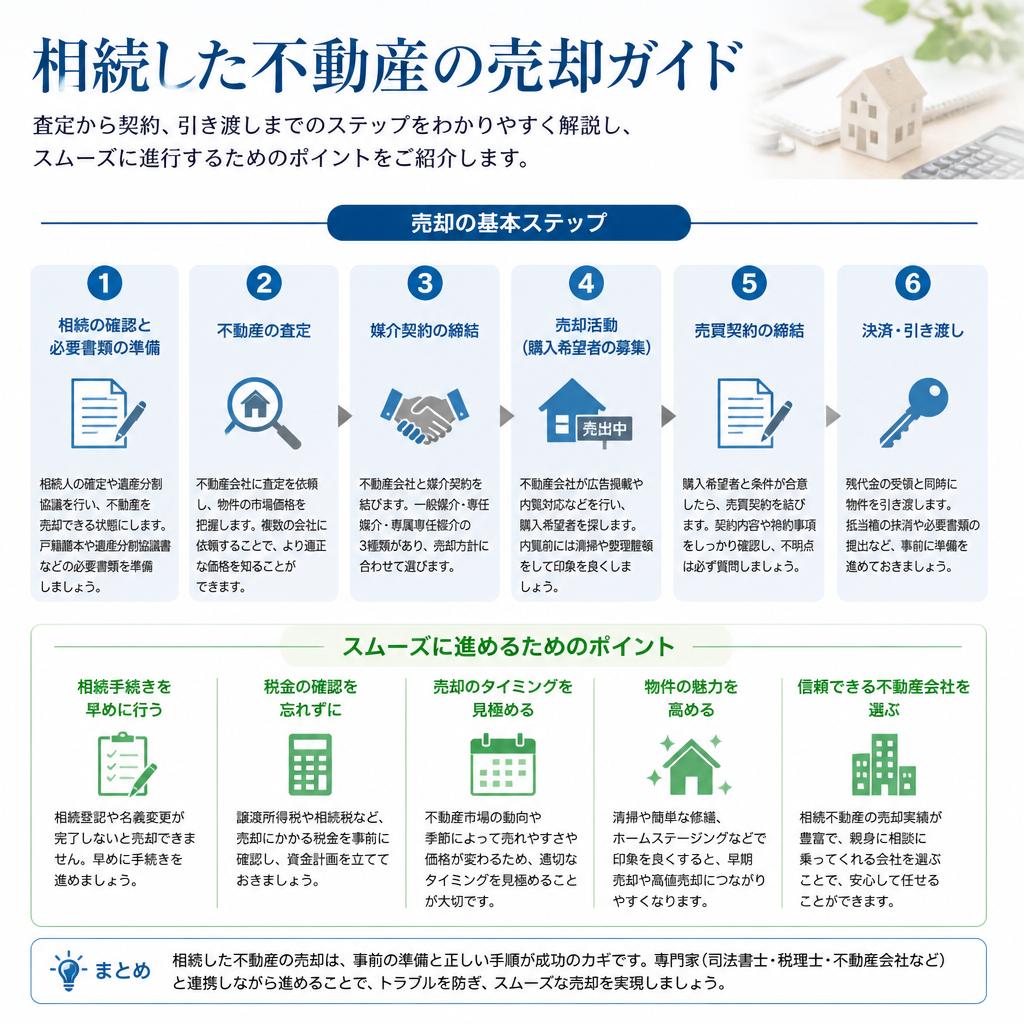 不動産売却の流れとスケジュール