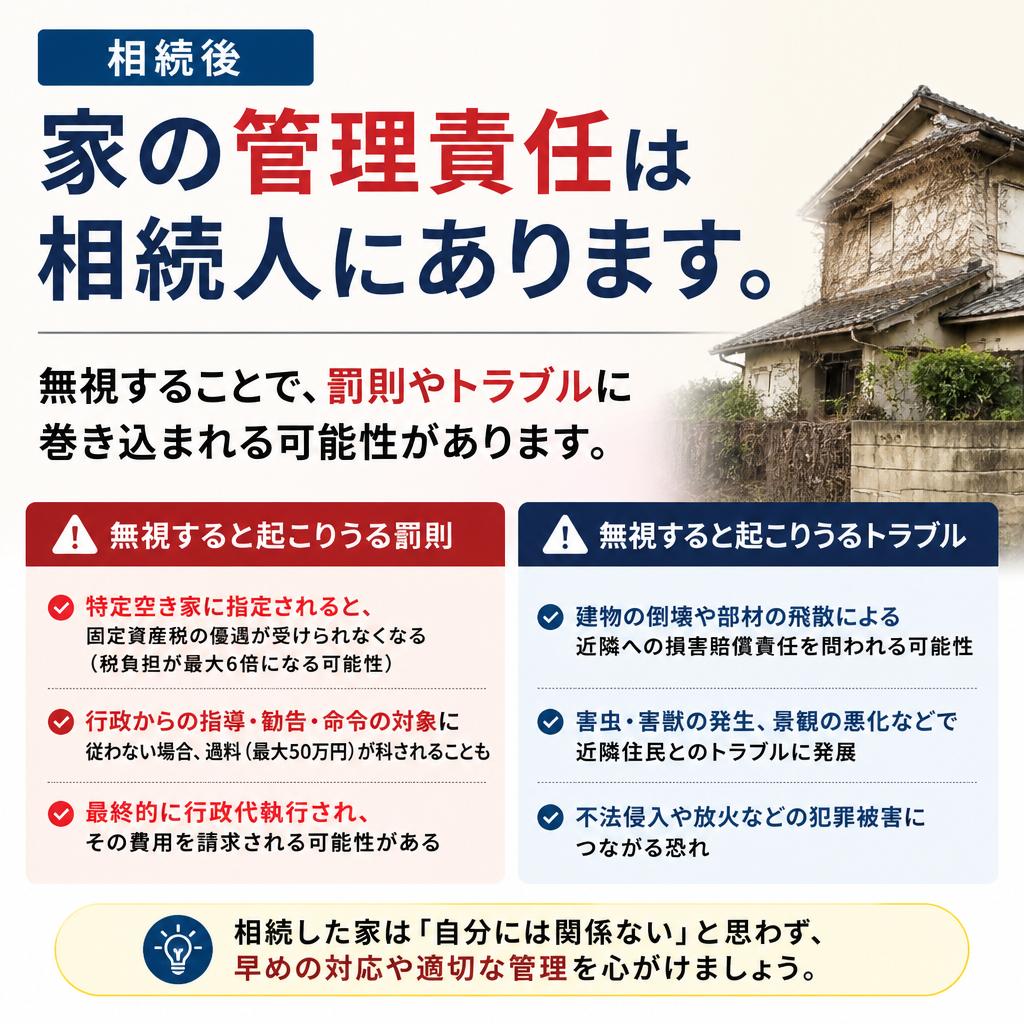 物件の管理責任は誰に？