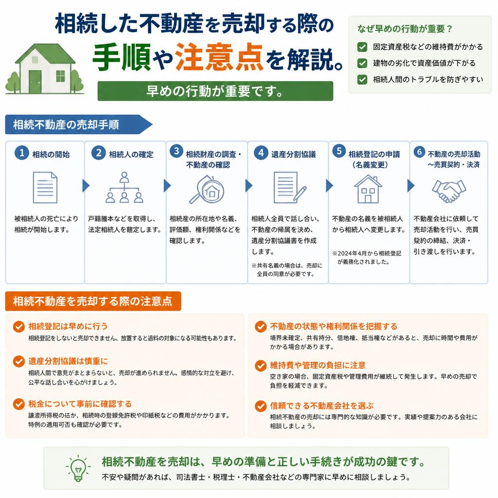 相続物件の売却方法とは?
