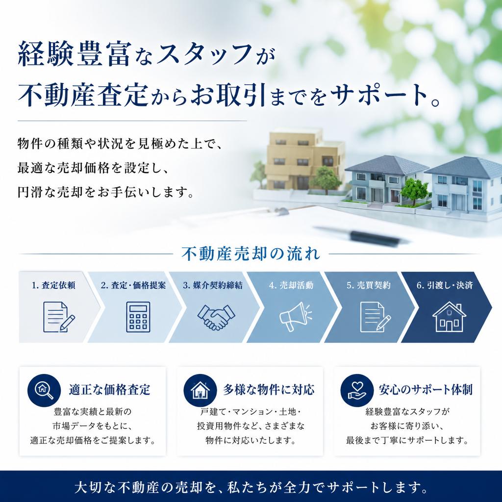 スムーズな売却プロセス