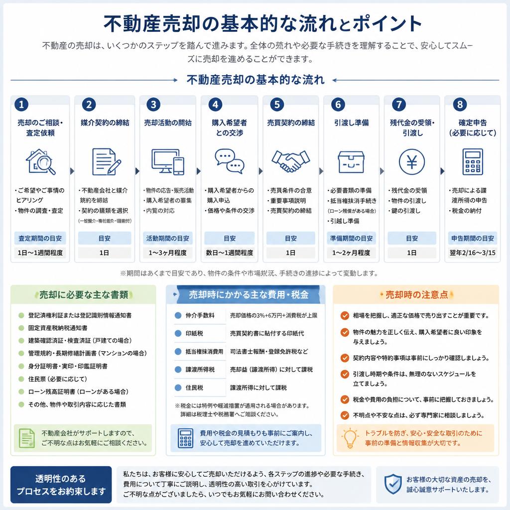 スムーズな売却を実現するためのステップ
