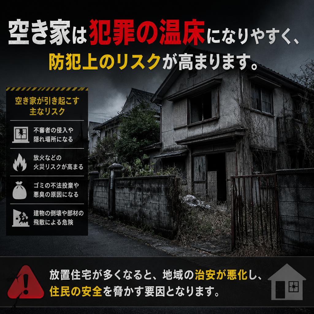 地域の治安悪化