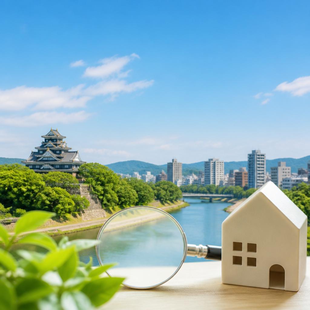岡山市で簡単・無料の不動産査定！