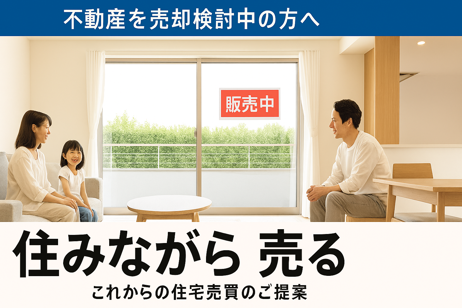 住みながら売却するメリット